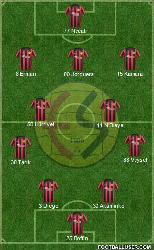 Eskisehirspor Formation 2013