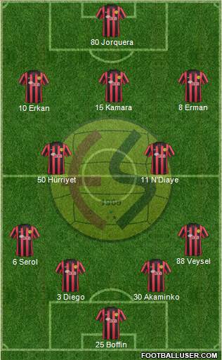 Eskisehirspor Formation 2013