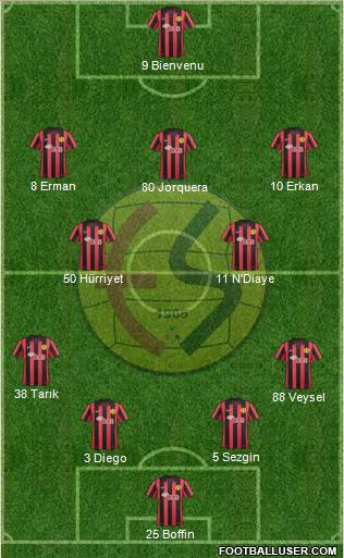 Eskisehirspor Formation 2013