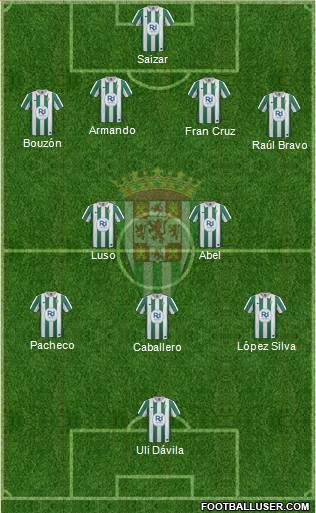 Córdoba C.F., S.A.D. Formation 2013