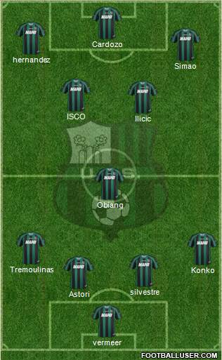 Sassuolo Formation 2013