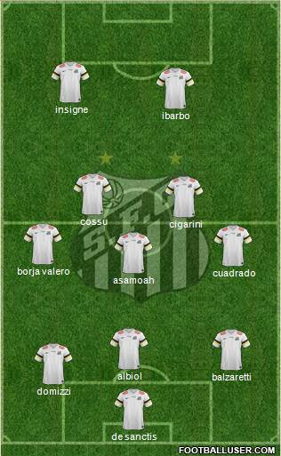 Santos FC Formation 2013