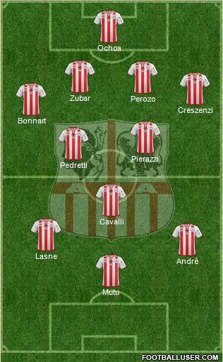 Athletic Club Ajaccien Football Formation 2013