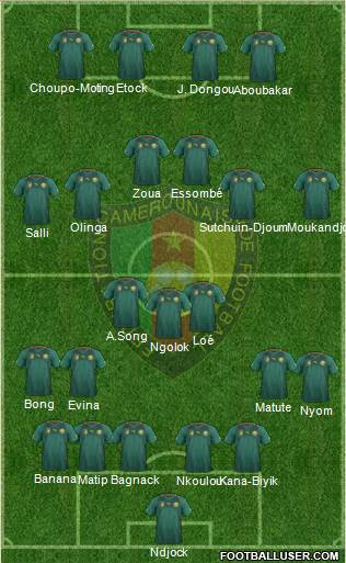 Cameroon Formation 2013