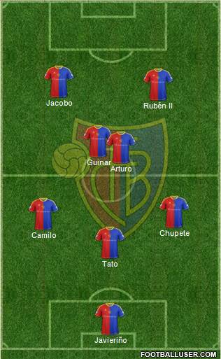 FC Basel Formation 2013