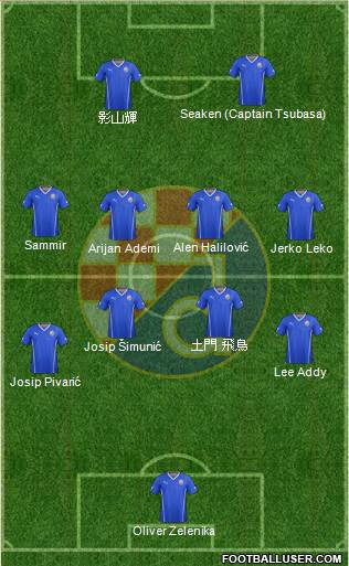 NK Dinamo Formation 2013