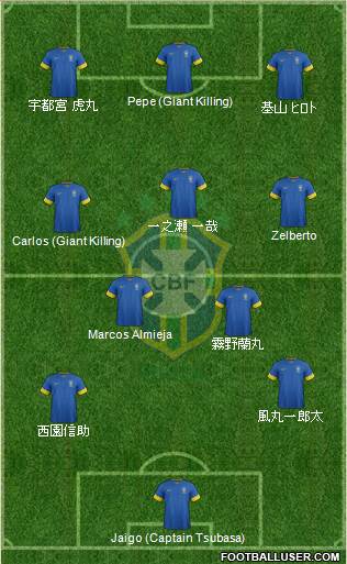 Brazil Formation 2013