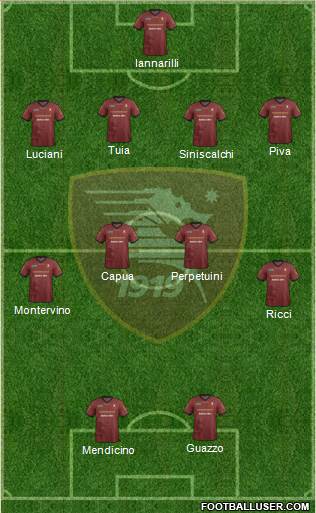 Salernitana Formation 2013