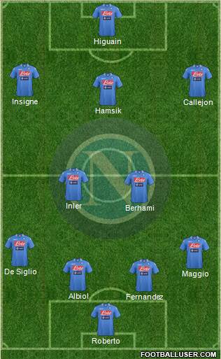 Napoli Formation 2013