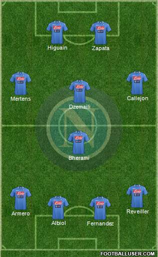 Napoli Formation 2013