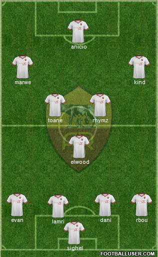 AS Roma Formation 2013