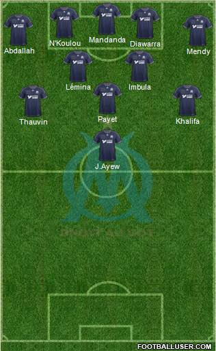 Olympique de Marseille Formation 2013