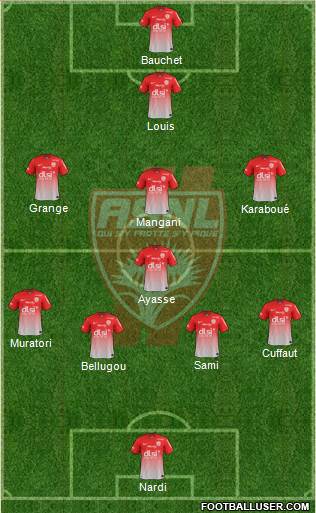 A.S. Nancy Lorraine Formation 2013