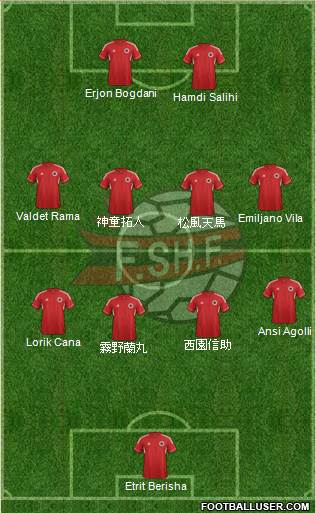 Albania Formation 2013