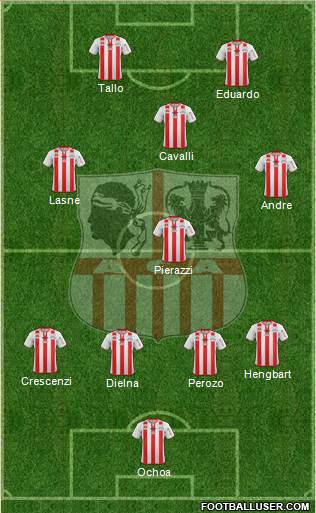 Athletic Club Ajaccien Football Formation 2013