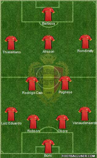 Belgium Formation 2013