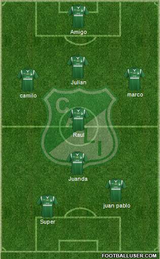 AC Deportivo Cali Formation 2013