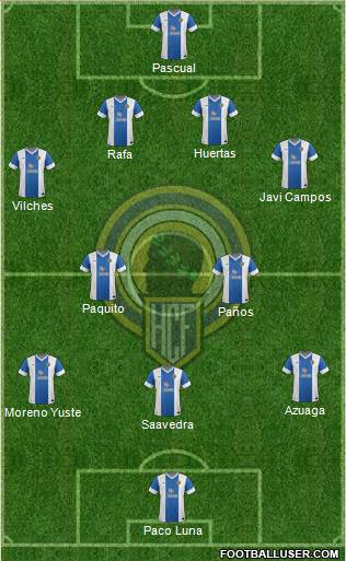 Hércules C.F., S.A.D. Formation 2013