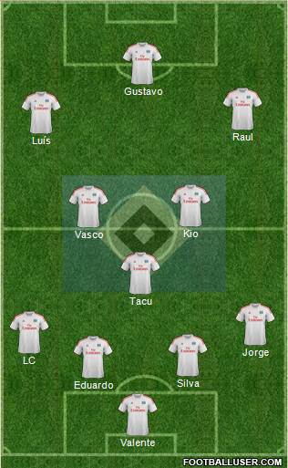 Hamburger SV Formation 2013