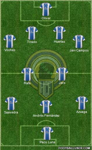 Hércules C.F., S.A.D. Formation 2013