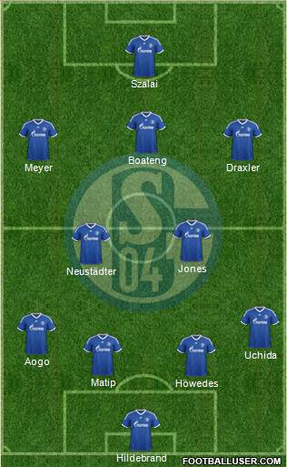 FC Schalke 04 Formation 2013