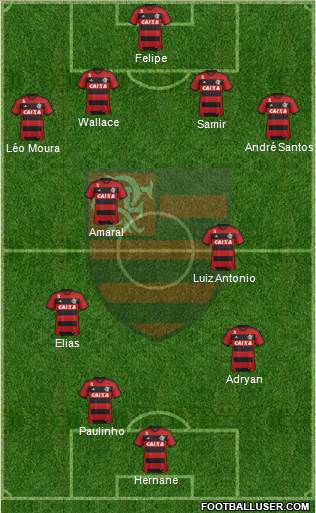 CR Flamengo Formation 2013