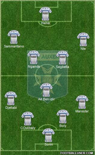 A.J. Auxerre Formation 2013