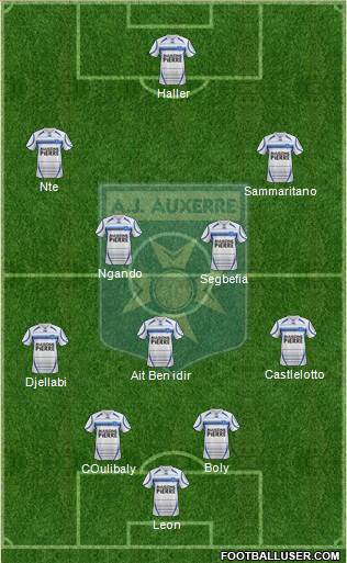 A.J. Auxerre Formation 2013