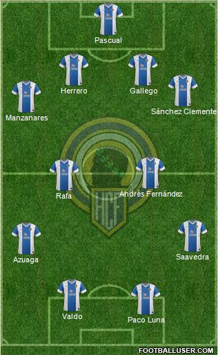 Hércules C.F., S.A.D. Formation 2013