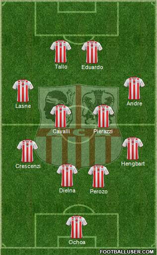 Athletic Club Ajaccien Football Formation 2013