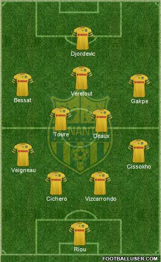 FC Nantes Formation 2013