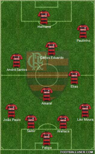 CR Flamengo Formation 2013