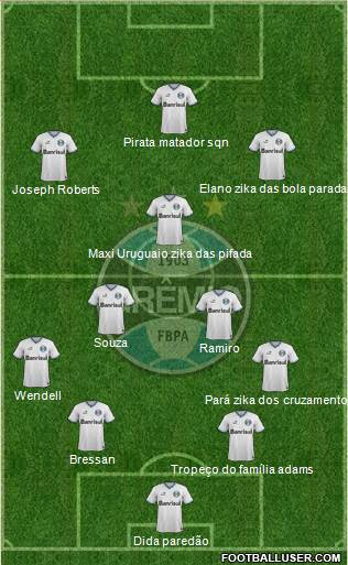 Grêmio FBPA Formation 2013