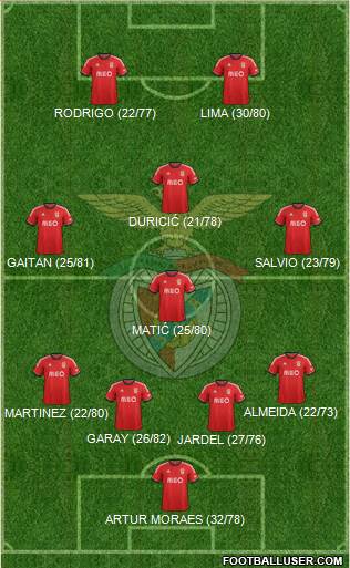 Sport Lisboa e Benfica - SAD Formation 2013