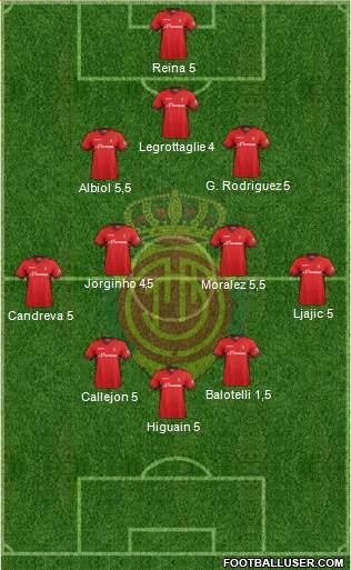 R.C.D. Mallorca S.A.D. Formation 2013