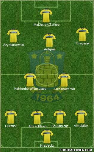 Brøndbyernes Idrætsforening Formation 2013