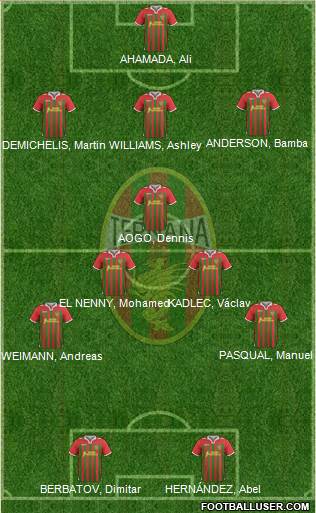 Ternana Formation 2013