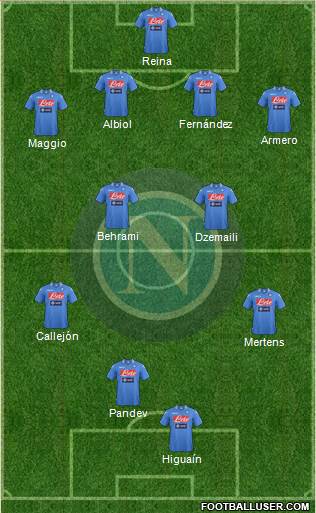 Napoli Formation 2013