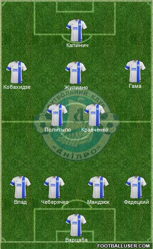 Dnipro Dnipropetrovsk Formation 2013