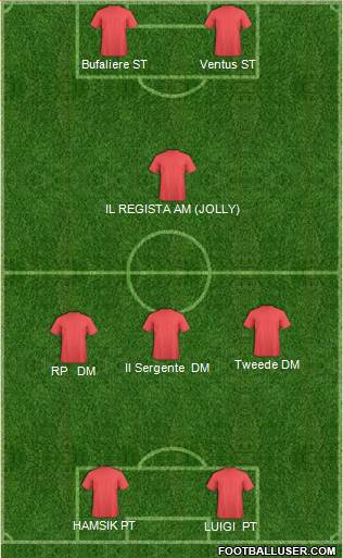 Champions League Team Formation 2013