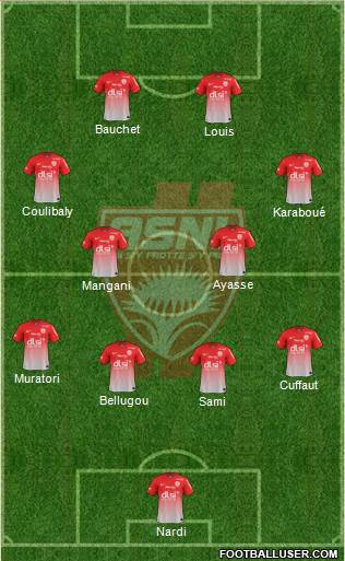 A.S. Nancy Lorraine Formation 2013