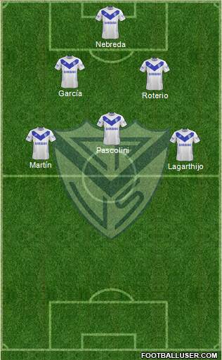 Vélez Sarsfield Formation 2013