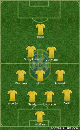 Brazil Formation 2013