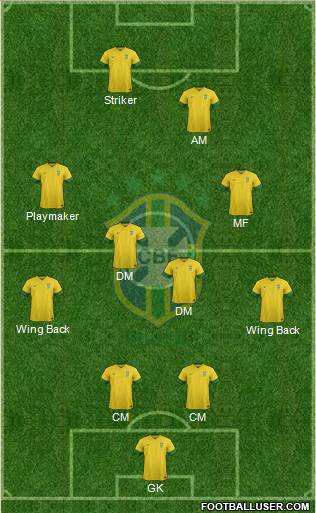 Brazil Formation 2013