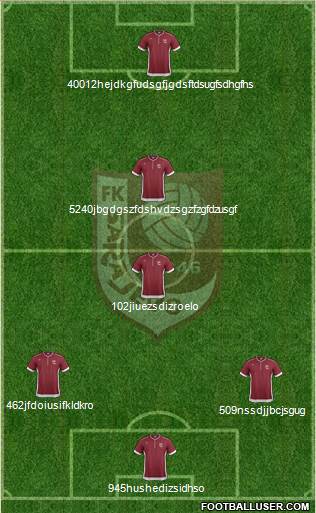 FK Sarajevo Formation 2013