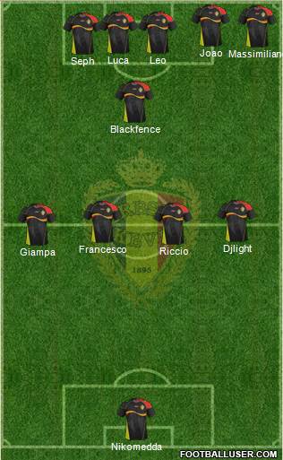 Belgium Formation 2013