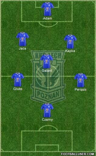 Lech Poznan Formation 2013