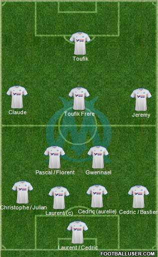 Olympique de Marseille Formation 2013