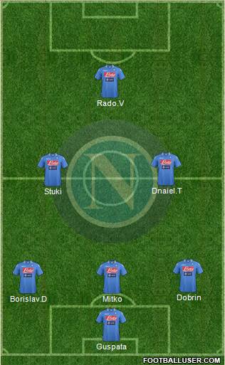 Napoli Formation 2013