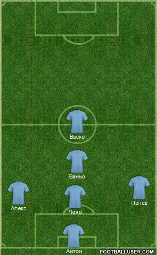 Pro Evolution Soccer Team Formation 2013